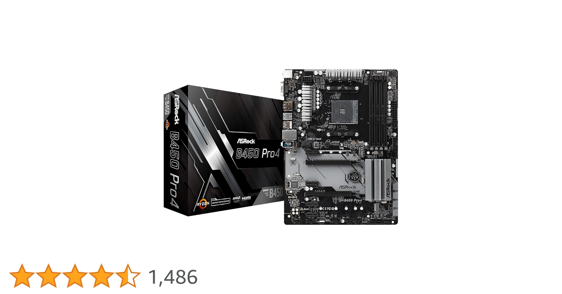 ASRock ATX Motherboard (B450 PRO4) : Amazon.ca: Electronics